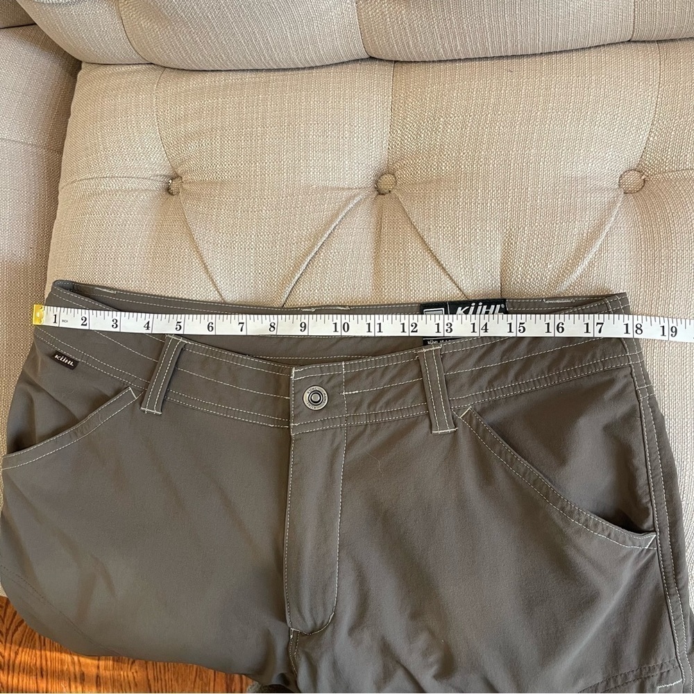 Bb:  Kuhl Shorts Men’s 36 Born In The Mountains Hiking Pants Nylon Spandex Blend - Picture 6 of 10